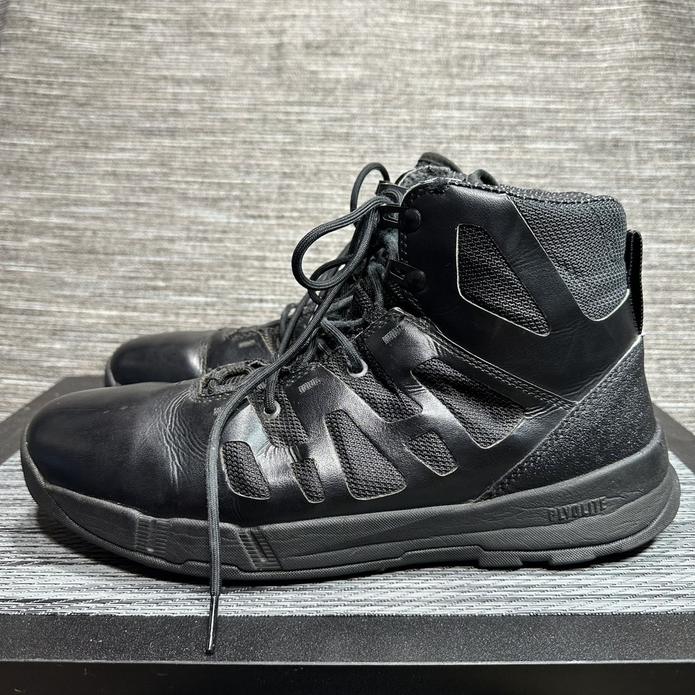 Danner Tactical Boots Mens 12 Black Dromos 6" 21384 Leather Lightweight Duty